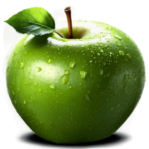 Photorealistic Green Apple PNG 06132024