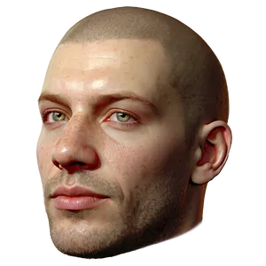 Photorealistic Human Head Png 06262024 PNG image