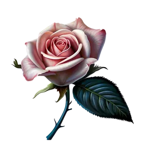 Photorealistic Rose Tattoo Concept PNG Rmo PNG