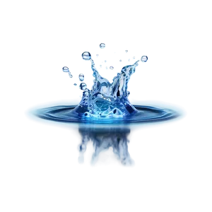 Photorealistic Water Splash PNG 39