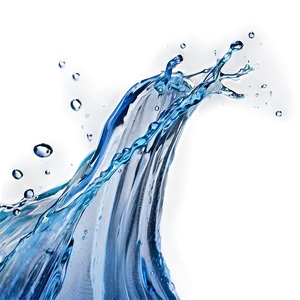 Photorealistic Water Splash PNG Txu80