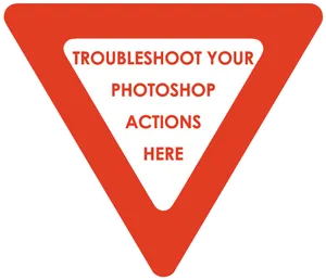 Photoshop Troubleshooting Sign PNG image