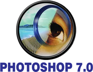 Photoshop7.0_ Eye Beach Reflection PNG image