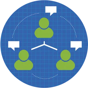 Physician Communication Network Graphic PNG