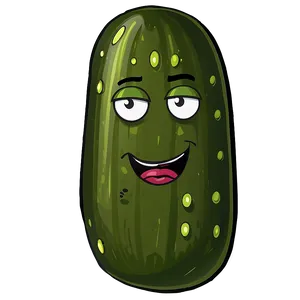 Pickle Cartoon Character PNG 67 PNG