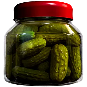 Pickle Jar With Handle PNG 91