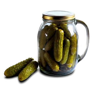 Pickle Jar With Handle PNG Xvp62 PNG