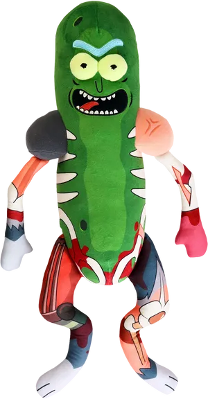 Pickle Rick Plush Toy PNG image