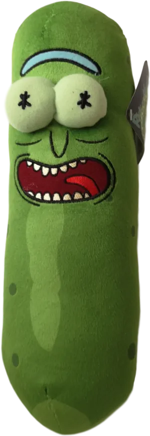 Pickle Rick Plush Toy PNG image