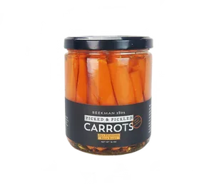 Pickled Carrots Jar Product Image PNG image