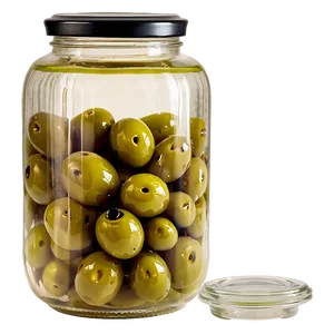 Pickled Olives Jar Png 05242024 PNG image