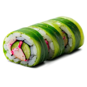 Pickled Radish Sushi Roll PNG Paj PNG
