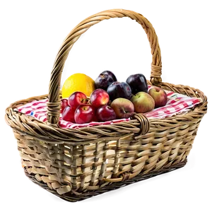 Picnic Basket For Four PNG 1