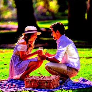 Picnic Date In The Park Png 32 PNG image