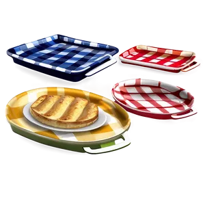 Picnic Plates Set PNG 06212024