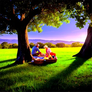 Picnic Under Trees PNG Jgu
