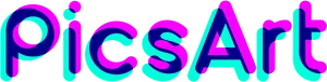 Pics Art Logo Colorful PNG image