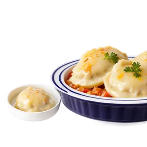 Pierogi Casserole Bake Png 06252024 PNG image