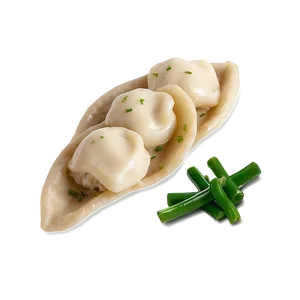 Pierogi With Sour Cream And Chive Png 66 PNG image