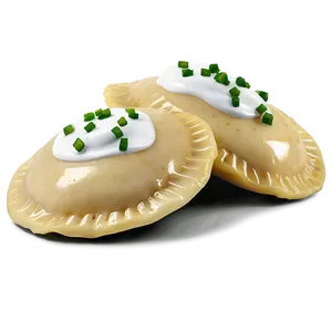 Pierogi With Sour Cream And Chive PNG Qvc PNG