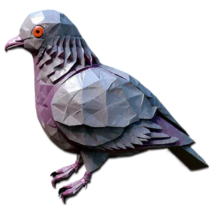Pigeon Origami PNG 05242024 PNG