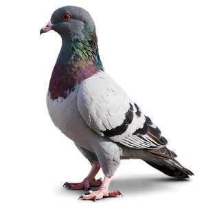 Pigeon Side View PNG Xch67
