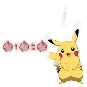 Pikachu's Alarmed Look PNG Imq