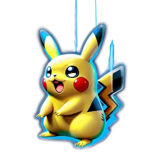 Pikachu's Dazed Shock PNG 9