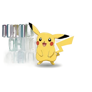 Pikachu's Humorous Surprise PNG 36