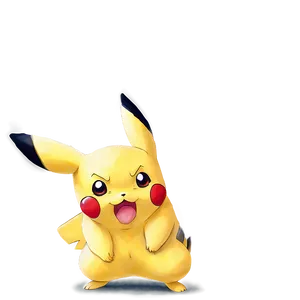 Pikachu's Startled Reaction PNG Sgk