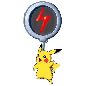 Pikachu's Unexpected Shock PNG Pru92