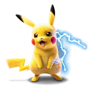 Pikachu Thunderstruck Look PNG 06132024 PNG