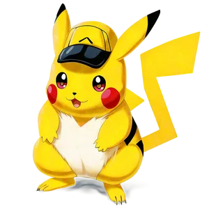 Pikachu Transparent Art Png 05262024 PNG image