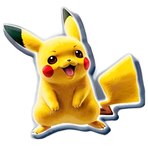 Pikachu Transparent Sticker Png Vru4 PNG image