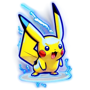 Pikachu Wide-eyed Shock Png Kre92 PNG image