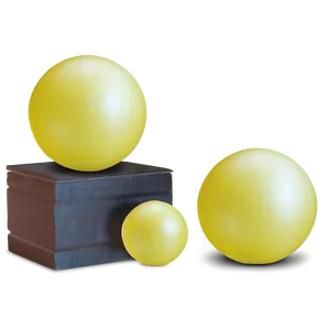 Pilates Ball PNG Una