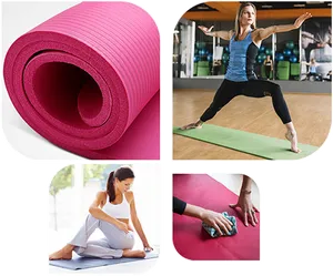 Pilates Exercise Matand Poses Collage PNG image