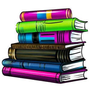 Pile Of Fashion Books PNG 06212024 PNG