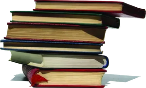 Pile_of_ Hardcover_ Books.png PNG