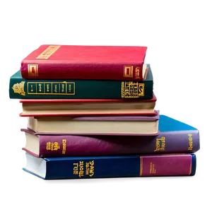 Pile Of Language Learning Books PNG Mbu PNG