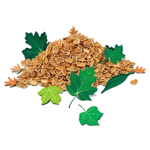 Pile Of Leaves For Jumping Png 23 PNG image