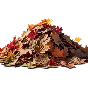 Pile Of Leaves In Sunlight Png Sjg PNG image