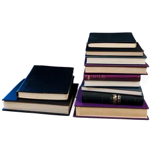Pile Of Thriller Books PNG 06212024 PNG