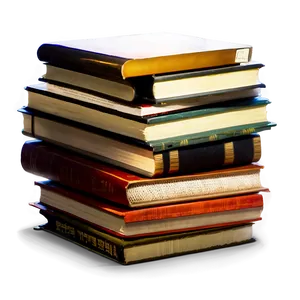 Pile Of Thriller Books PNG Rld PNG