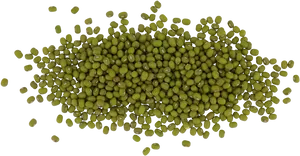 Pileof Green Mung Beans PNG image