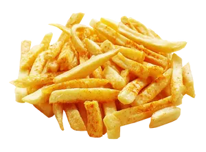 Pileof Seasoned French Fries PNG image