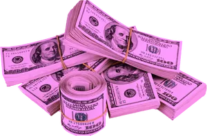 Pilesof U S Dollars Currency PNG image
