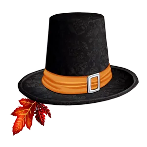 Pilgrim Hat Thanksgiving Png 05212024 PNG image