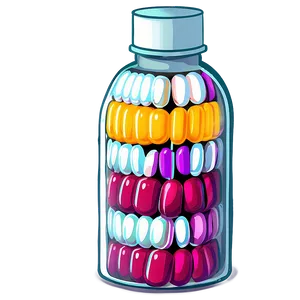 Pill Bottle Illustration PNG Jtw98 PNG