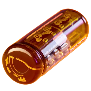 Pill Bottle Transparent Background Png 05252024 PNG image